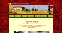 Desktop Screenshot of pizzeria-belpaese.de